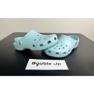 Crocs Classic Mens 13 Women 15 Light Blue Waterproof Sandal Clog